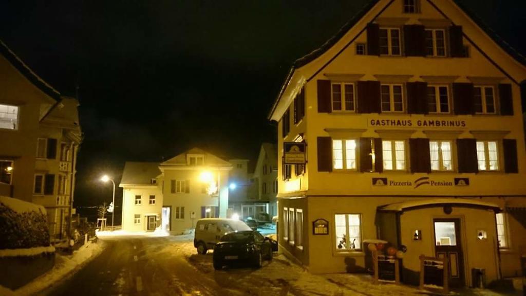 Pizzeria-Pension Gambrinus Walzenhausen المظهر الخارجي الصورة